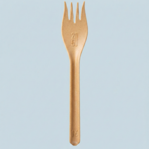 CompostEase Fork — Zero-Plastic, Bioplastic-Free (BPA/PLA/PHA Free) | 50-Piece Bulk Pack